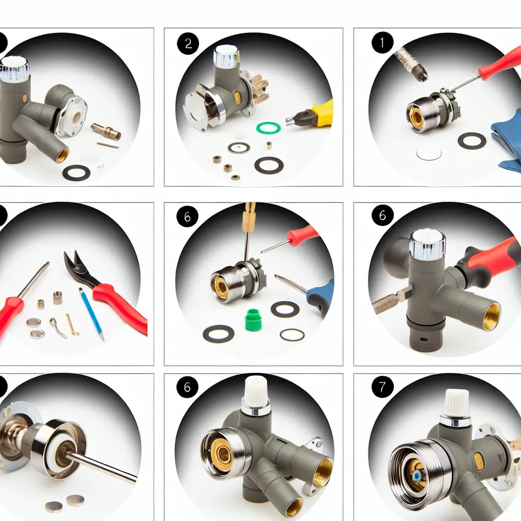 Réparation mitigeur thermostatique
